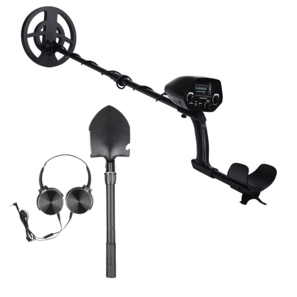 Professional Metal Detector For Treasure Searching  Black GW530B