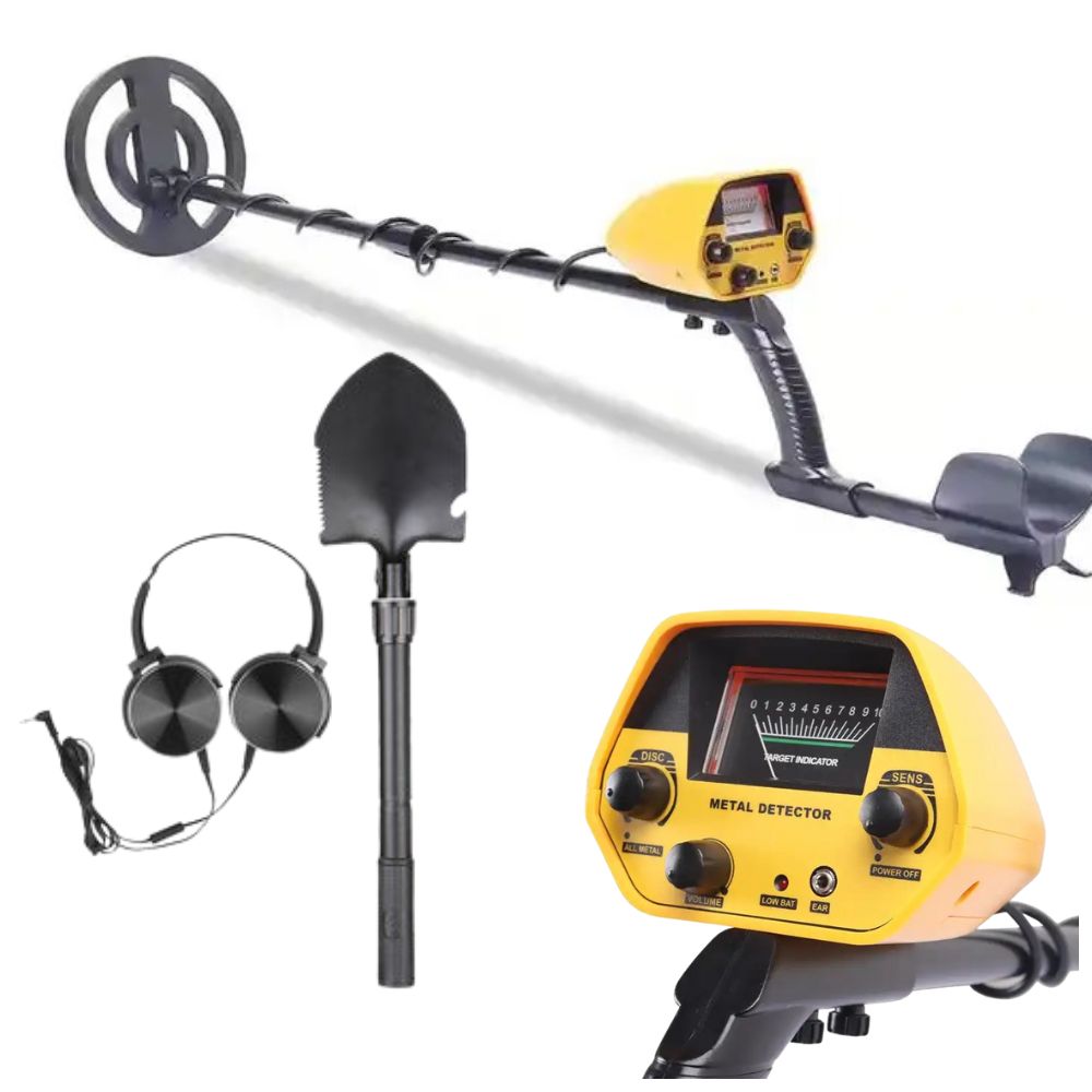 Professional Metal Detector For Treasure Searching -  Yellow GW530Y